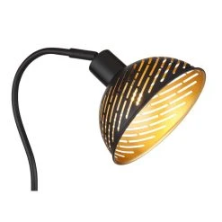 Globo LENNA Tischleuchte Schwarz, 1-flammig -Günstiges Tischlampen Geschäft globo lenna tischleuchte 54660t 2