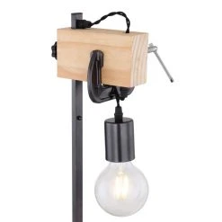 Globo LUDI Tischleuchte Schwarz, 1-flammig 10 Globo LUDI Tischleuchte Schwarz, 1-flammig -Günstiges Tischlampen Geschäft globo ludi tischleuchte 15433t 3