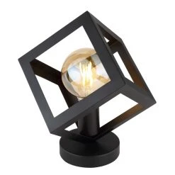 Globo LYDIA Tischleuchte Schwarz, 1-flammig -Günstiges Tischlampen Geschäft globo lydia tischleuchte 15596t 5