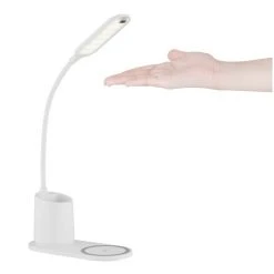 Globo MELLI Tischleuchte LED Weiß, 1-flammig -Günstiges Tischlampen Geschäft globo melli tischleuchte 58429w 7