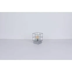 Globo MERRIL Tischleuchte Verzinkt, 1-flammig -Günstiges Tischlampen Geschäft globo merril tischleuchte 15530zt 6