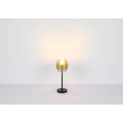 Globo MILLEY Tischleuchte Schwarz, 1-flammig -Günstiges Tischlampen Geschäft globo milley tischleuchte 15560t 6