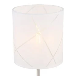 Globo NEMMO Tischleuchte Nickel-Matt, 1-flammig -Günstiges Tischlampen Geschäft globo nemmo tischleuchte 15430t 3