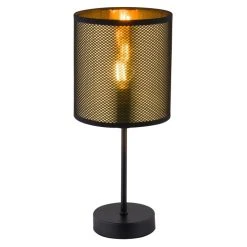 Globo NUGGY Tischleuchte Schwarz, 1-flammig