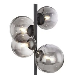 Globo RIHA Tischleuchte LED Schwarz, 4-flammig 8 Globo RIHA Tischleuchte LED Schwarz, 4-flammig -Günstiges Tischlampen Geschäft globo riha tischleuchte 56133 4t 2
