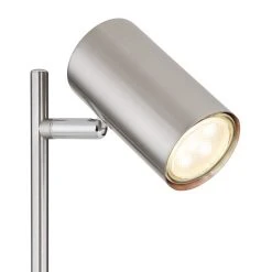 Globo ROBBY Tischleuchte Nickel-Matt, 1-flammig -Günstiges Tischlampen Geschäft globo robby tischleuchte 57910t 2