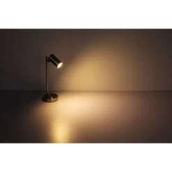 Globo ROBBY Tischleuchte Nickel-Matt, 1-flammig -Günstiges Tischlampen Geschäft globo robby tischleuchte 57910t 3