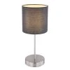 Globo SANNA Tischleuchte Nickel-Matt, 1-flammig -Günstiges Tischlampen Geschäft globo sanna tischleuchte 15585t 0
