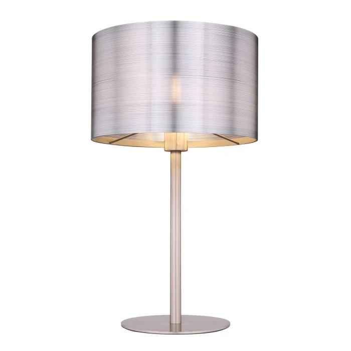 Globo SINNI Tischleuchte Nickel-Matt, 1-flammig 5 Globo SINNI Tischleuchte Nickel-Matt, 1-flammig – Bild 3