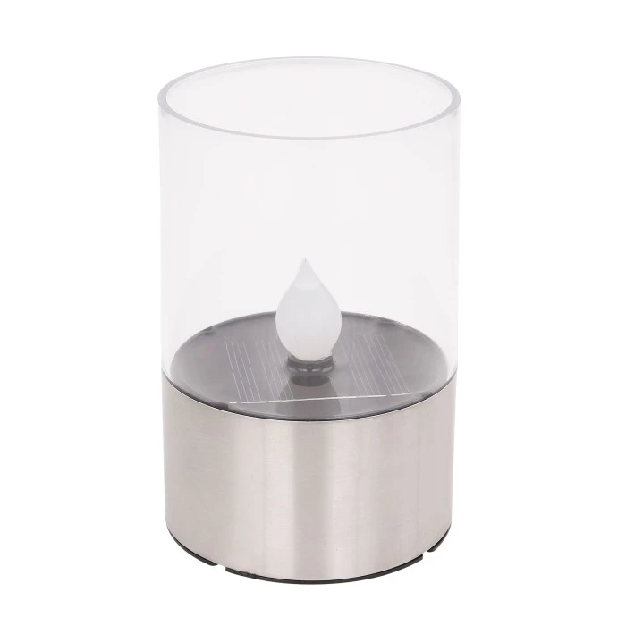 Globo SOLAR Außentischleuchte LED Edelstahl, 1-flammig 5 Globo SOLAR Außentischleuchte LED Edelstahl, 1-flammig – Bild 3