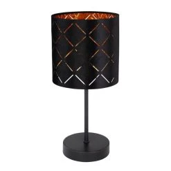 Globo SUNNA Tischleuchte Schwarz, 1-flammig 10 Globo SUNNA Tischleuchte Schwarz, 1-flammig -Günstiges Tischlampen Geschäft globo sunna tischleuchte 15334t1 2