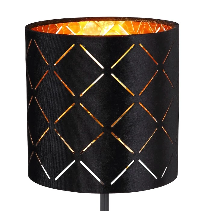 Globo SUNNA Tischleuchte Schwarz, 1-flammig 7 Globo SUNNA Tischleuchte Schwarz, 1-flammig – Bild 5