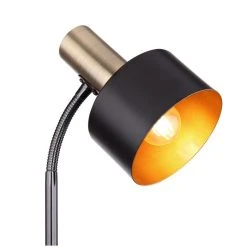 Globo SWINNI Tischleuchte Schwarz, 1-flammig 8 Globo SWINNI Tischleuchte Schwarz, 1-flammig -Günstiges Tischlampen Geschäft globo swinni tischleuchte 15375t 2