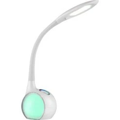 Globo TARRON Tischleuchte LED Weiß, 1-flammig, Farbwechsler -Günstiges Tischlampen Geschäft globo tarron tischleuchte 582782 2