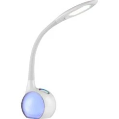 Globo TARRON Tischleuchte LED Weiß, 1-flammig, Farbwechsler -Günstiges Tischlampen Geschäft globo tarron tischleuchte 582782 4