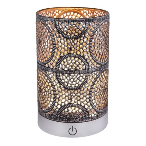 Globo TIMARZ Tischleuchte LED Schwarz, 1-flammig -Günstiges Tischlampen Geschäft globo timarz tischleuchte 28303 0