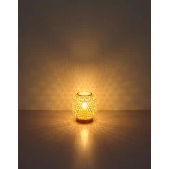 Globo Tischleuchte MIRENA Braun, 1-flammig 14 Globo Tischleuchte MIRENA Braun, 1-flammig -Günstiges Tischlampen Geschäft globo tischleuchte mirena 15367t 3