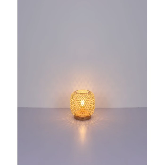 Globo Tischleuchte MIRENA Braun, 1-flammig 7 Globo Tischleuchte MIRENA Braun, 1-flammig – Bild 5