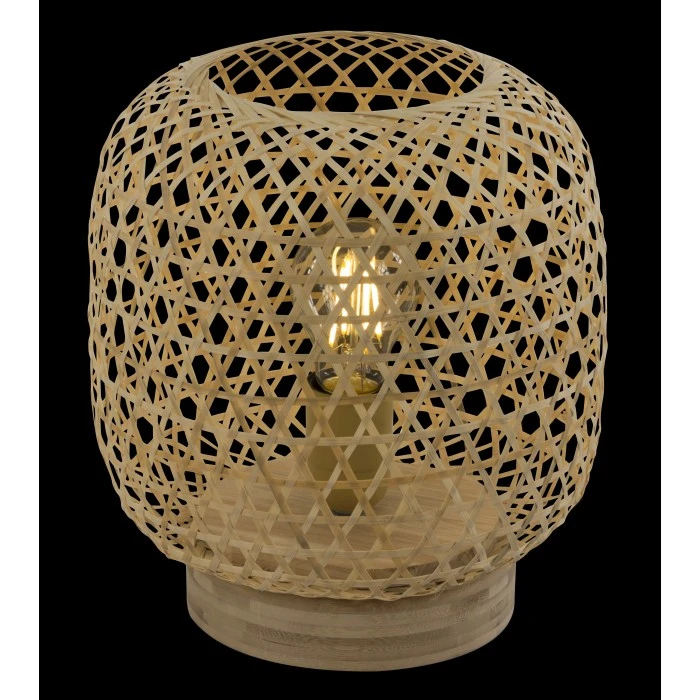 Globo Tischleuchte MIRENA Braun, 1-flammig 9 Globo Tischleuchte MIRENA Braun, 1-flammig – Bild 7