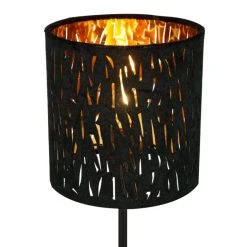 Globo TUXON Tischleuchte Schwarz, 1-flammig -Günstiges Tischlampen Geschäft globo tuxon tischleuchte 15264t 2