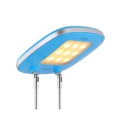 Globo ULICIA Tischleuchte LED Blau, 1-flammig -Günstiges Tischlampen Geschäft globo ulicia tischleuchte 58131b 2