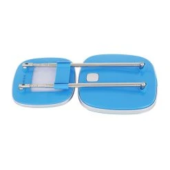 Globo ULICIA Tischleuchte LED Blau, 1-flammig -Günstiges Tischlampen Geschäft globo ulicia tischleuchte 58131b 3