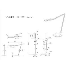 Globo URSINO Tischleuchte LED Schwarz, 1-flammig 15 Globo URSINO Tischleuchte LED Schwarz, 1-flammig -Günstiges Tischlampen Geschäft globo ursino tischleuchte 58424 6