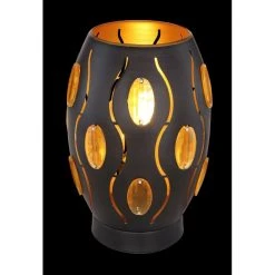 Globo VALLETTI Tischleuchte Schwarz, 1-flammig 15 Globo VALLETTI Tischleuchte Schwarz, 1-flammig -Günstiges Tischlampen Geschäft globo valletti tischleuchte 24006s 6