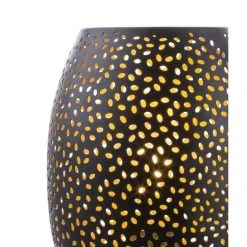 Globo VAS Tischleuchte Gold, 1-flammig -Günstiges Tischlampen Geschäft globo vas tischleuchte 24002s 5