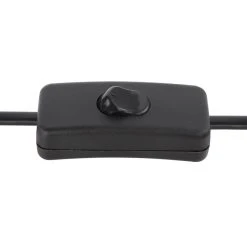 Globo VISSO Tischleuchte Schwarz, Braun, 1-flammig -Günstiges Tischlampen Geschäft globo visso tischleuchte 15653t 4