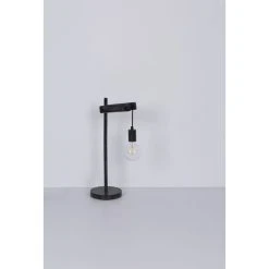 Globo VISSO Tischleuchte Schwarz, 1-flammig -Günstiges Tischlampen Geschäft globo visso tischleuchte 15654t 5