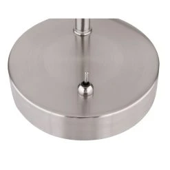 Globo WILLY Tischleuchte Nickel-Matt, 1-flammig -Günstiges Tischlampen Geschäft globo willy tischleuchte 54025 1t 7