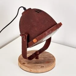 Hofstein Glostrup Tischleuchte Rostfarben, Braun, 1-flammig -Günstiges Tischlampen Geschäft glostrup tischleuchte h3293645 do1 17