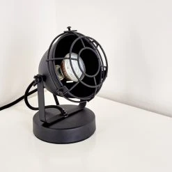 Hofstein Glostrup Tischleuchte Schwarz, 1-flammig -Günstiges Tischlampen Geschäft glostrup tischleuchte h3293706 do1 16