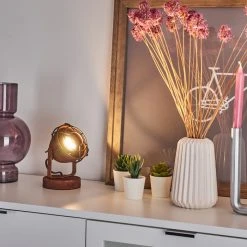 Hofstein Glostrup Tischleuchte Rostfarben, 1-flammig -Günstiges Tischlampen Geschäft glostrup tischleuchte h3387009 9