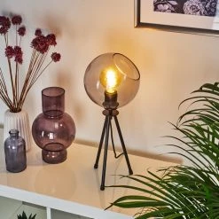 Hofstein Gondar Tischleuchte Schwarz, 1-flammig -Günstiges Tischlampen Geschäft gondar tischleuchte h3387917 2