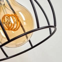 Hofstein Gondo Tischleuchte Schwarz, Naturfarben, 1-flammig -Günstiges Tischlampen Geschäft gondo tischleuchte h3535981 2