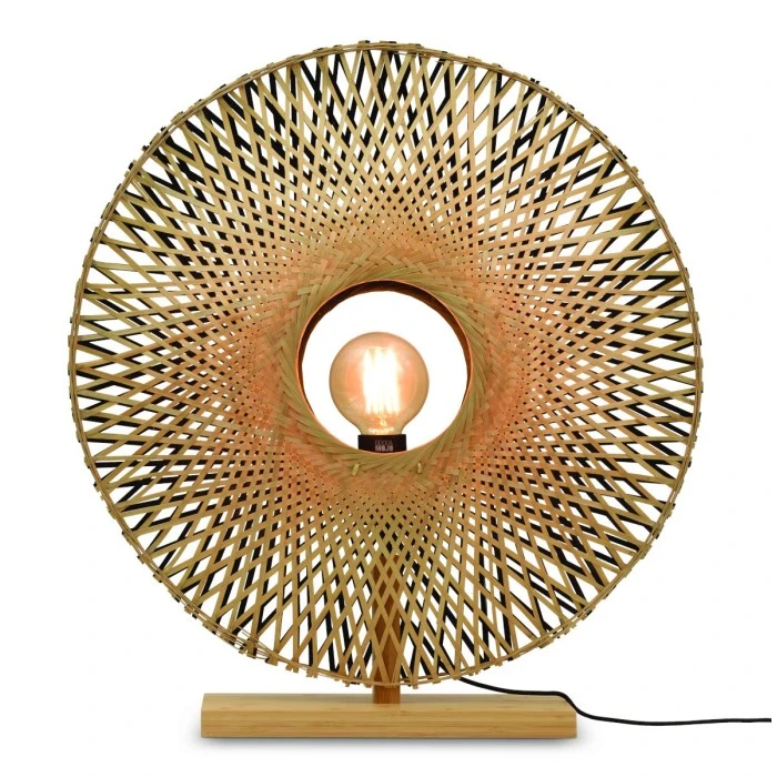 Good & Mojo Kalimantan Tischleuchte Naturfarben, 1-flammig 4 Good & Mojo Kalimantan Tischleuchte Naturfarben, 1-flammig – Bild 2