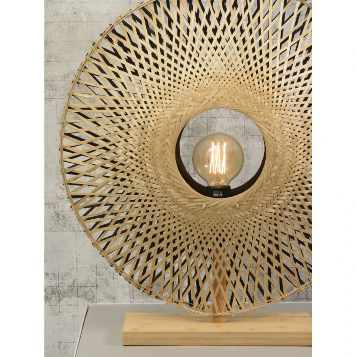 Good & Mojo Kalimantan Tischleuchte Naturfarben, 1-flammig 14 Good & Mojo Kalimantan Tischleuchte Naturfarben, 1-flammig – Bild 12