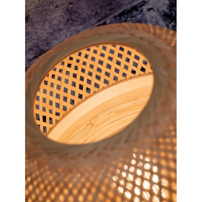 Good & Mojo Mekong Tischleuchte Weiß, Naturfarben, 1-flammig 5 Good & Mojo Mekong Tischleuchte Weiß, Naturfarben, 1-flammig – Bild 3