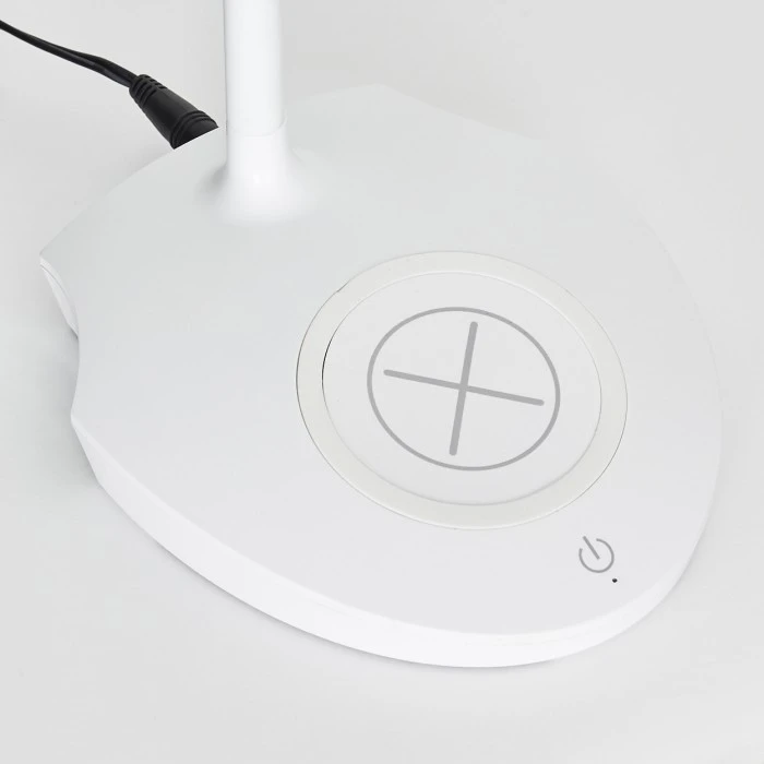 Hofstein Grenoble Tischleuchte LED Weiß, 1-flammig 13 Hofstein Grenoble Tischleuchte LED Weiß, 1-flammig – Bild 11