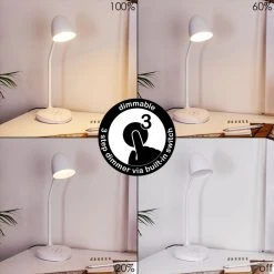 Hofstein Grenoble Tischleuchte LED Weiß, 1-flammig 23 Hofstein Grenoble Tischleuchte LED Weiß, 1-flammig -Günstiges Tischlampen Geschäft grenoble tischleuchte h3371763 3