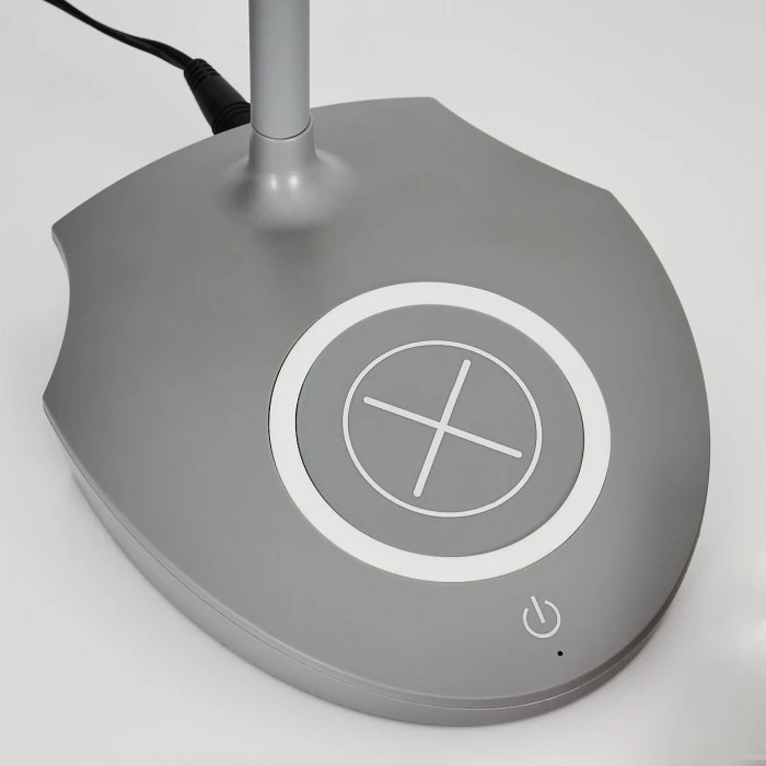 Hofstein Grenoble Tischleuchte LED Grau, 1-flammig 13 Hofstein Grenoble Tischleuchte LED Grau, 1-flammig – Bild 11