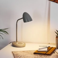 Hofstein Grenoble Tischleuchte LED Grau, 1-flammig 30 Hofstein Grenoble Tischleuchte LED Grau, 1-flammig -Günstiges Tischlampen Geschäft grenoble tischleuchte h3371787 11