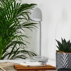 Hofstein Grenoble Tischleuchte LED Grau, 1-flammig 31 Hofstein Grenoble Tischleuchte LED Grau, 1-flammig -Günstiges Tischlampen Geschäft grenoble tischleuchte h3371787 12