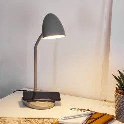 Hofstein Grenoble Tischleuchte LED Grau, 1-flammig 33 Hofstein Grenoble Tischleuchte LED Grau, 1-flammig -Günstiges Tischlampen Geschäft grenoble tischleuchte h3371787 14