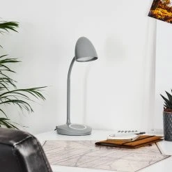 Hofstein Grenoble Tischleuchte LED Grau, 1-flammig 34 Hofstein Grenoble Tischleuchte LED Grau, 1-flammig -Günstiges Tischlampen Geschäft grenoble tischleuchte h3371787 15