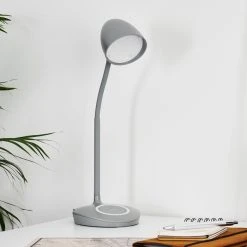 Hofstein Grenoble Tischleuchte LED Grau, 1-flammig 35 Hofstein Grenoble Tischleuchte LED Grau, 1-flammig -Günstiges Tischlampen Geschäft grenoble tischleuchte h3371787 16