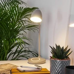 Hofstein Grenoble Tischleuchte LED Grau, 1-flammig 21 Hofstein Grenoble Tischleuchte LED Grau, 1-flammig -Günstiges Tischlampen Geschäft grenoble tischleuchte h3371787 2