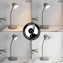 Hofstein Grenoble Tischleuchte LED Grau, 1-flammig 22 Hofstein Grenoble Tischleuchte LED Grau, 1-flammig -Günstiges Tischlampen Geschäft grenoble tischleuchte h3371787 3